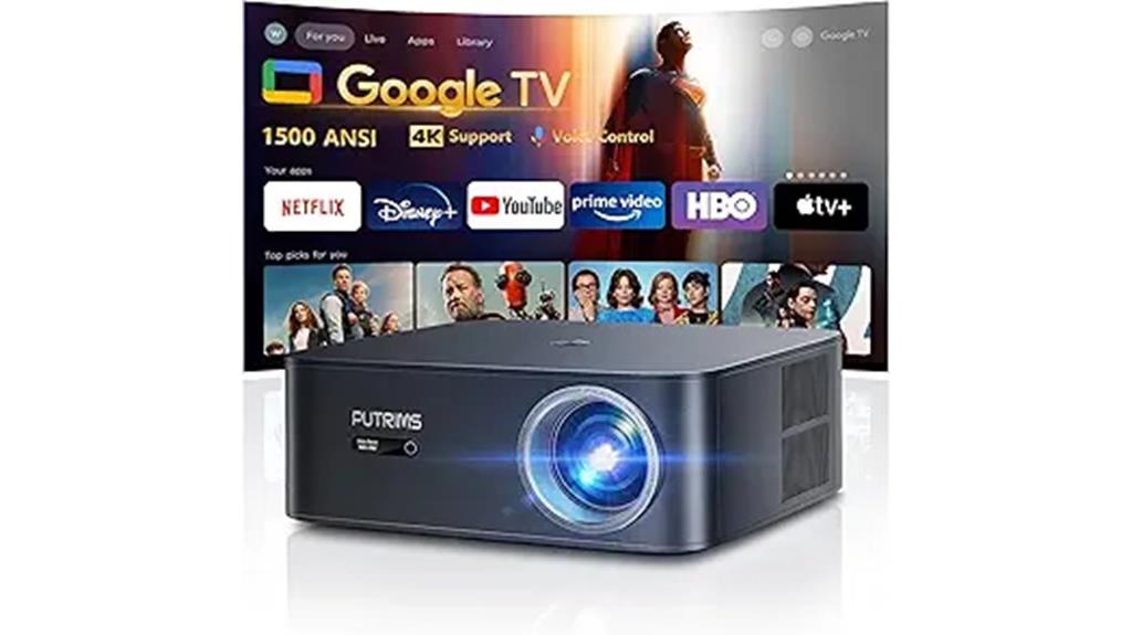 4k wifi bluetooth projector