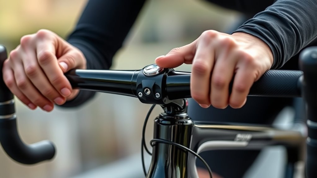 adjust handlebar for comfort
