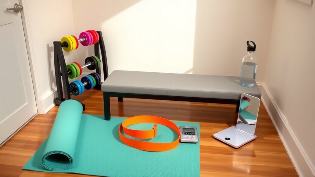 beginner home gym essentials