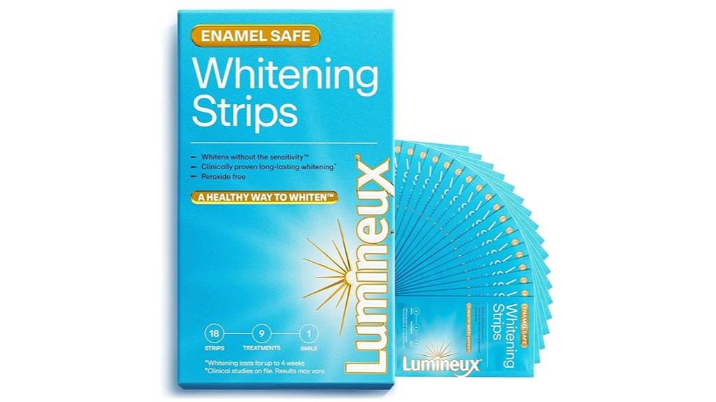 bright easy to use whitening strips