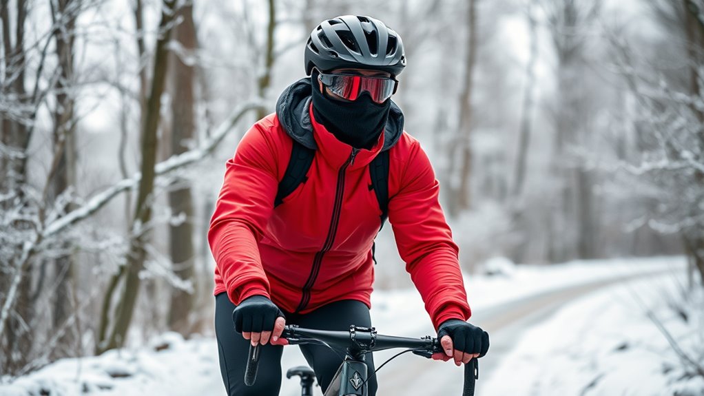 cold weather cycling gear