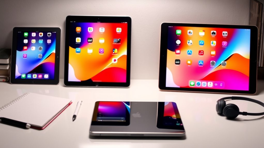 comparing ipad pro air
