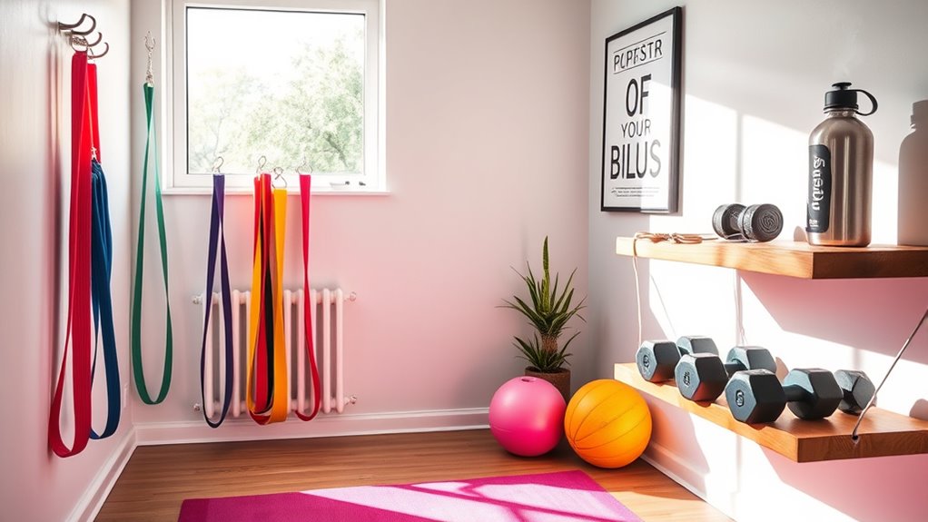 create motivating workout environment