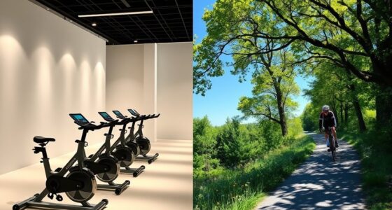 cycling indoor vs outdoor