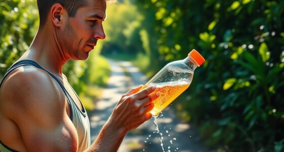 drink water during runs