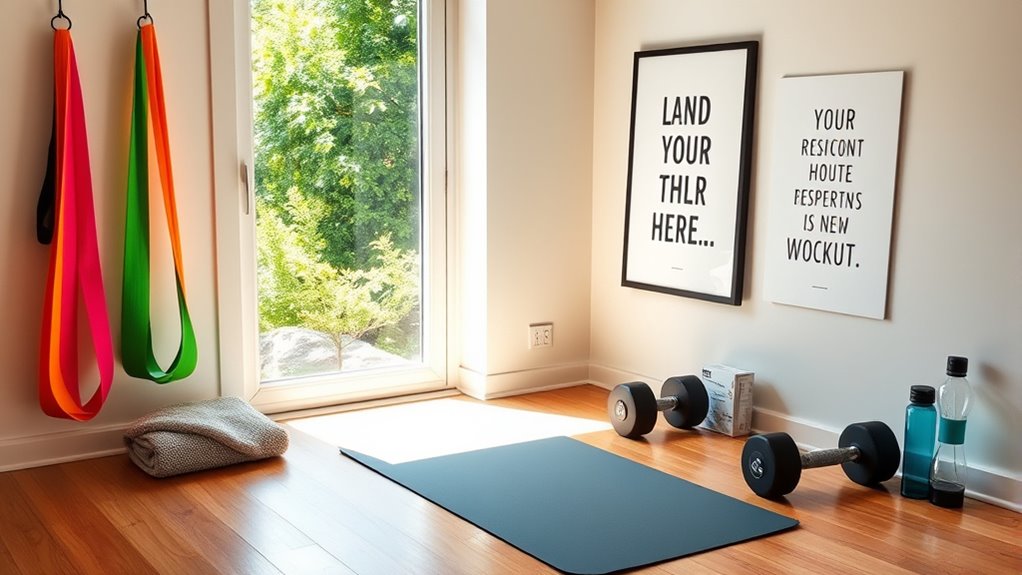 establish consistent workout routine