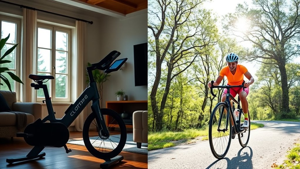 flexible convenient indoor cycling