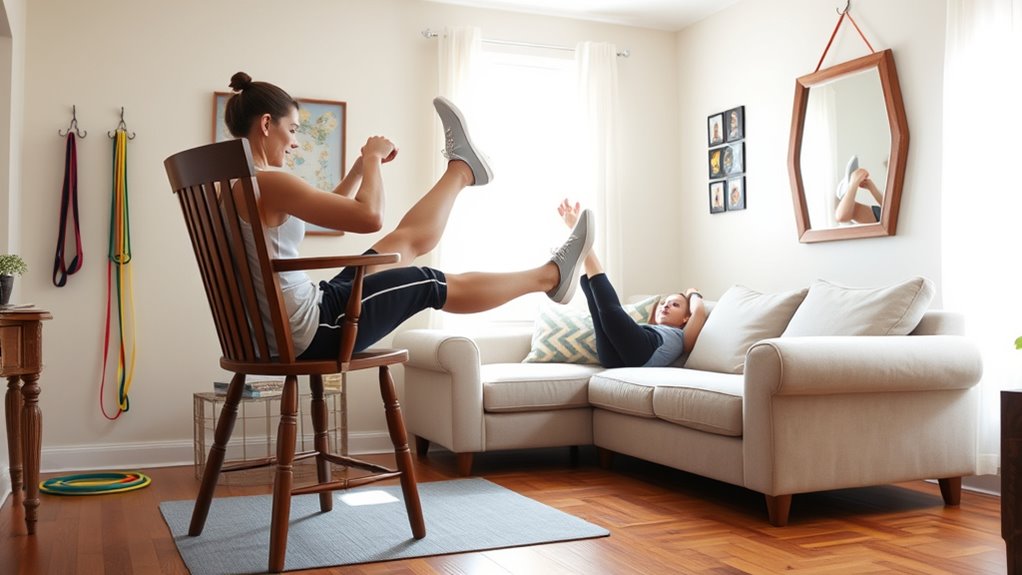 furniture enhances workout safety