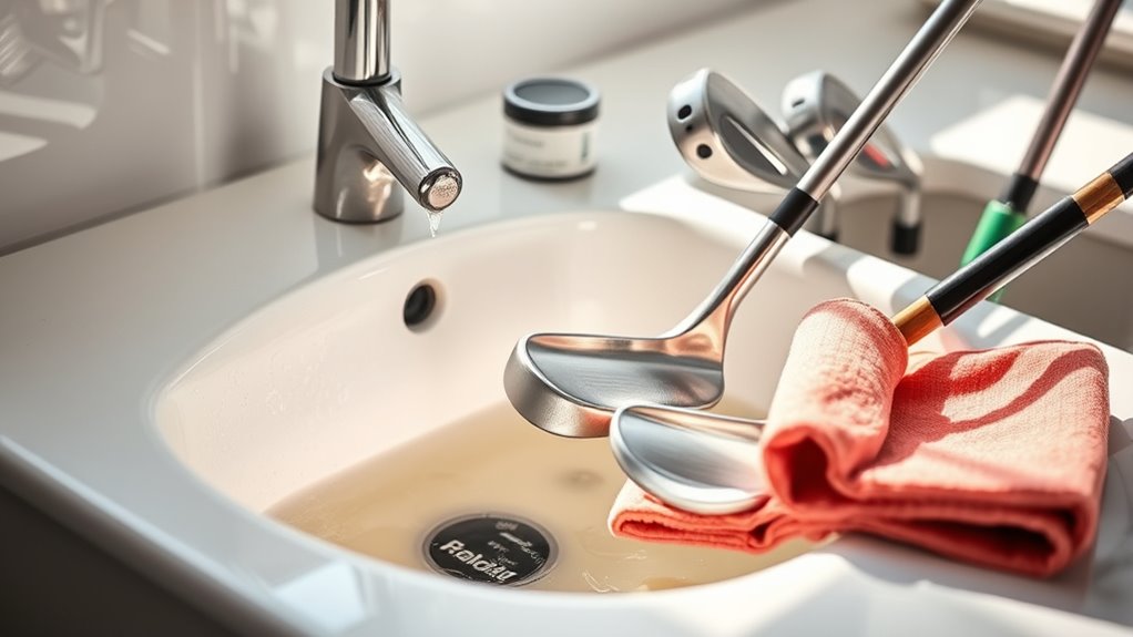 gather cleaning supplies efficiently