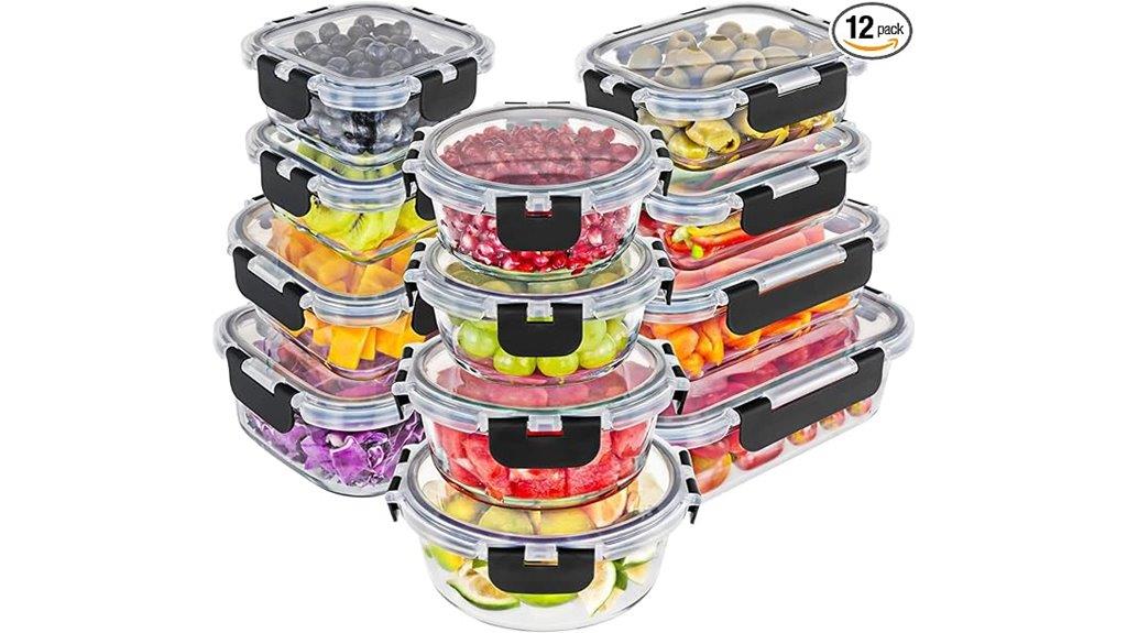 glass food storage containers