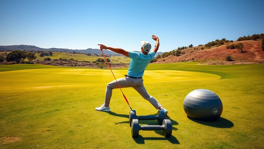 golf fitness exercise tips