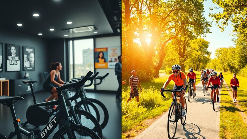 group motivation boosts cycling commitment