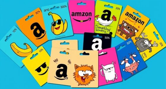 humorous amazon gift card designs