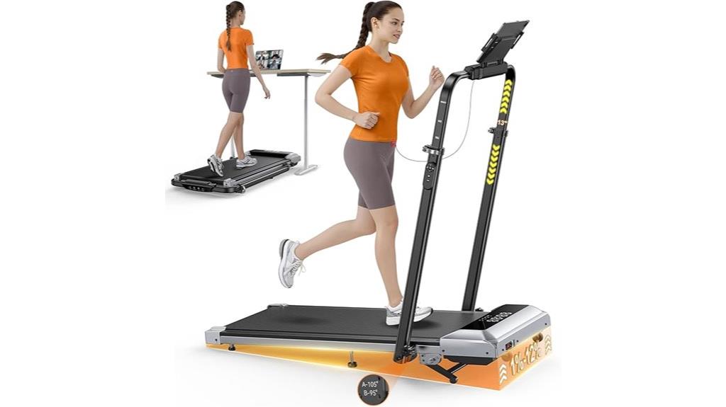 incline folding walking treadmill