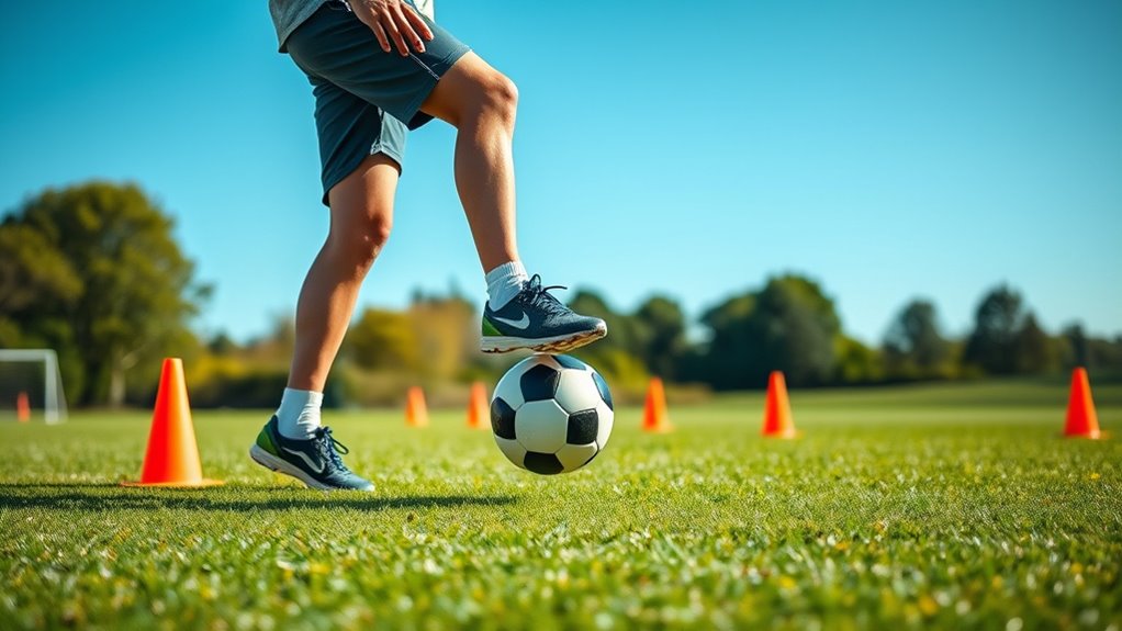 mastering ball control through juggling