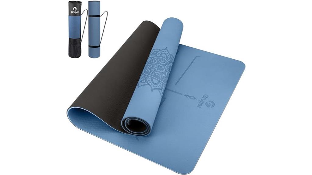 non slip wide yoga mat