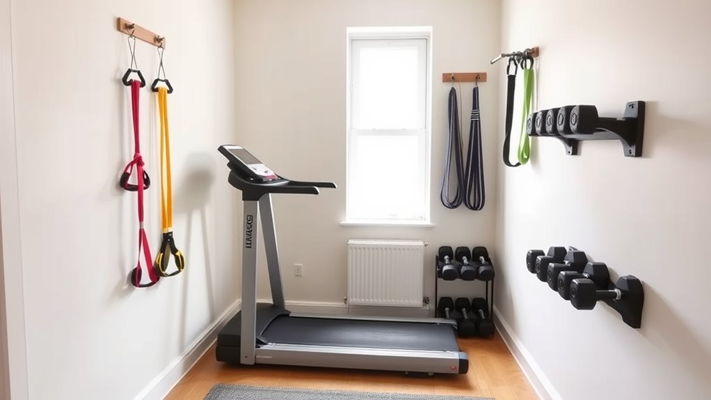 optimize space with multifunctional equipment