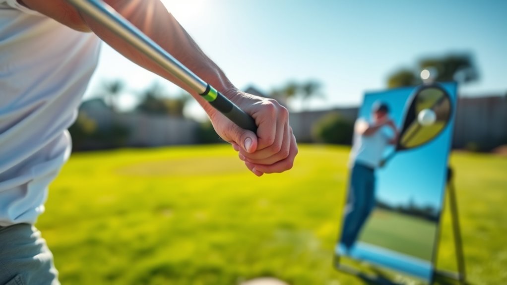 perfect grip controlled swings