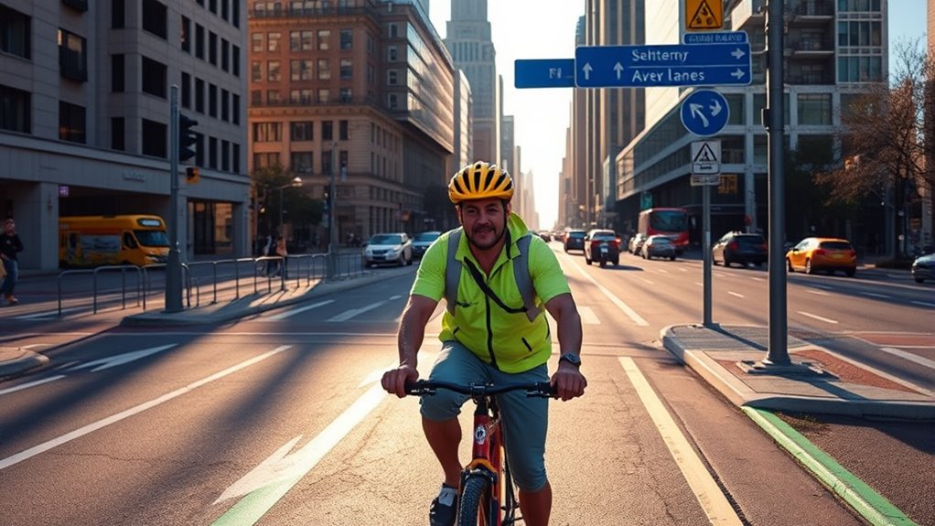 plan safe cycling route
