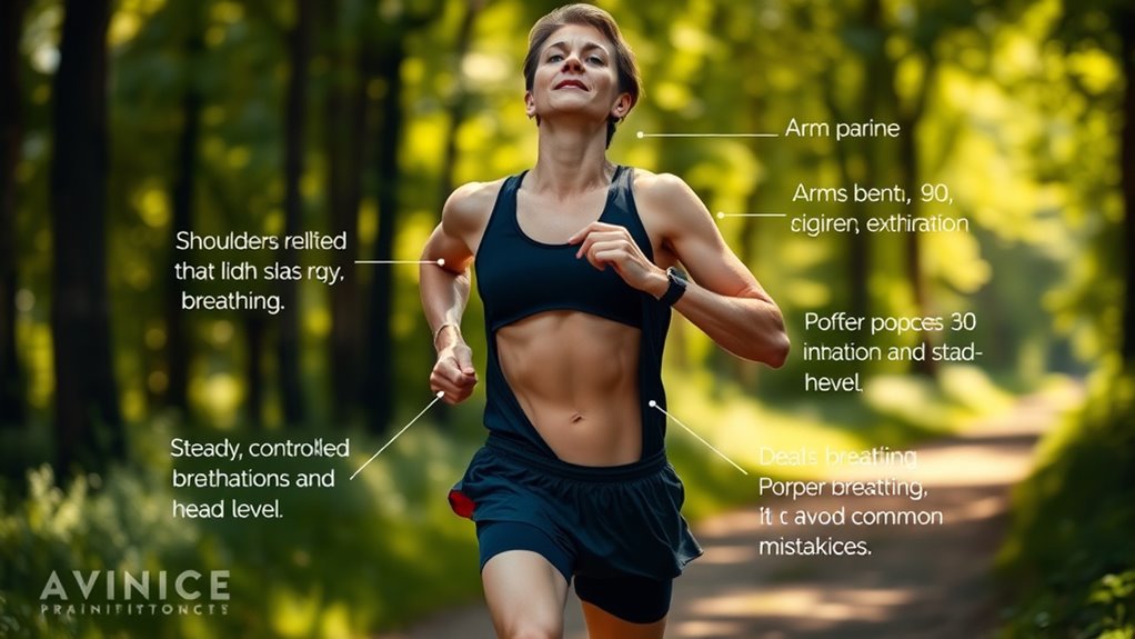 proper breathing during running