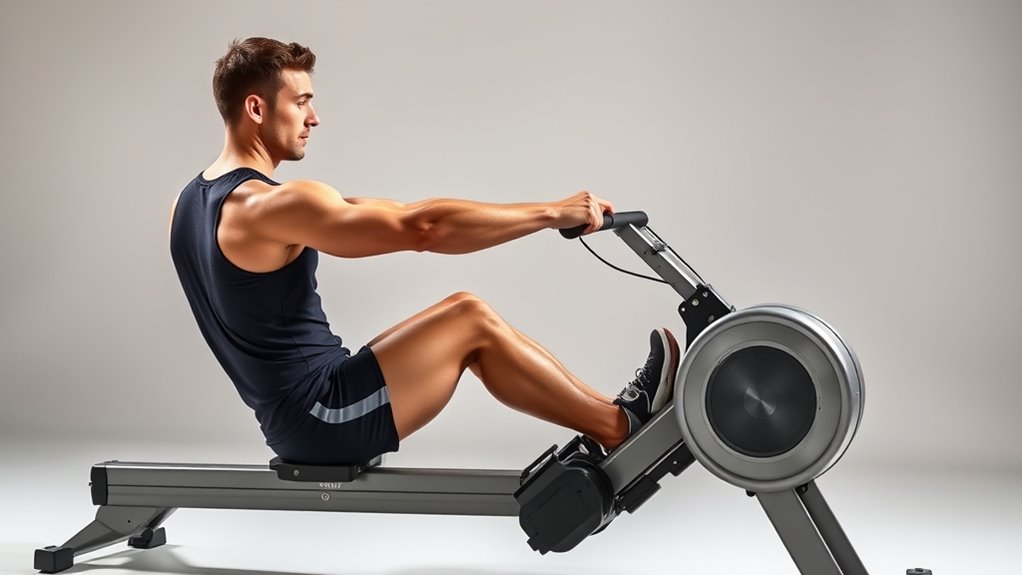 proper rowing posture technique