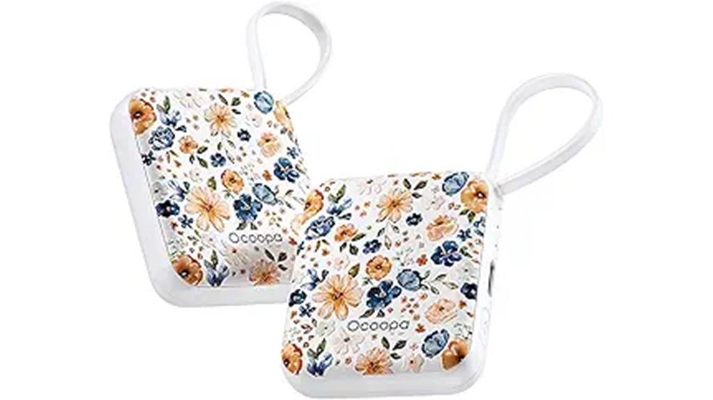 rechargeable hand warmer with temperature control