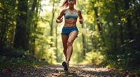 running does not burn muscle