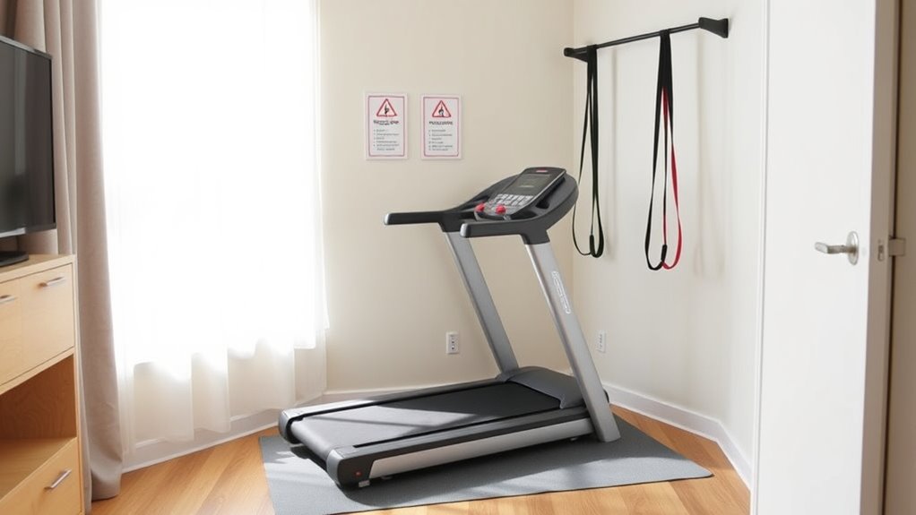 safe comfortable clutter free space