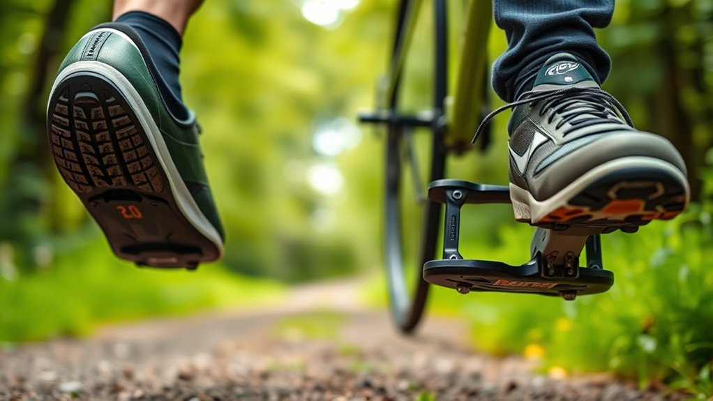 secure efficient pedal connection