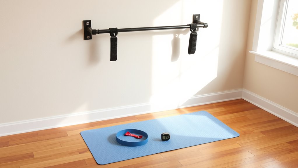 securely install pull up bar