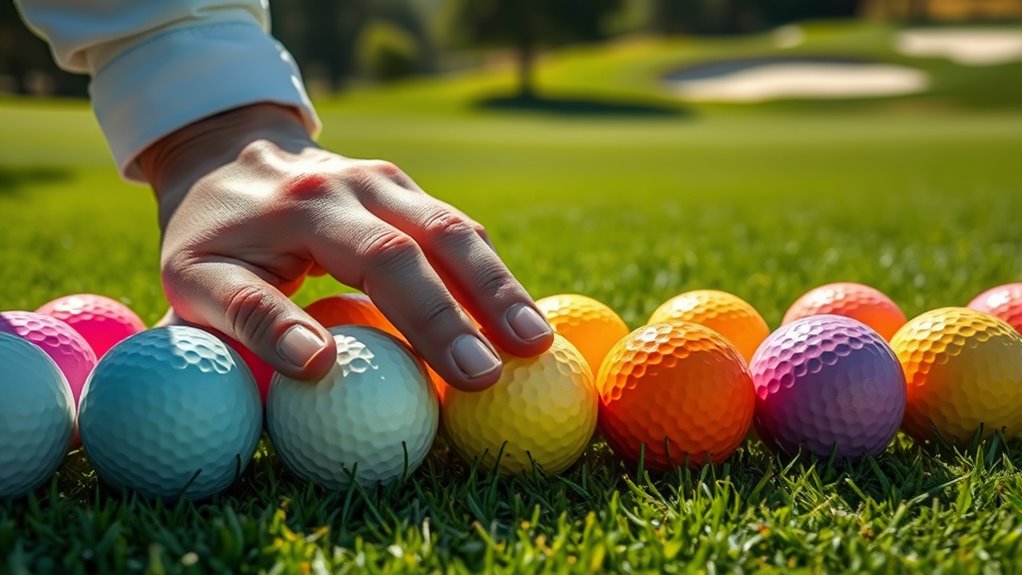 selecting appropriate golf ball