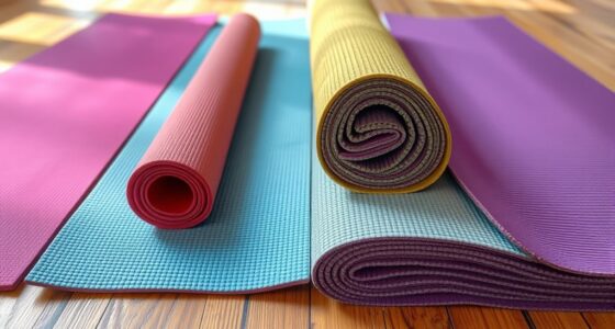 selecting comfortable yoga mat
