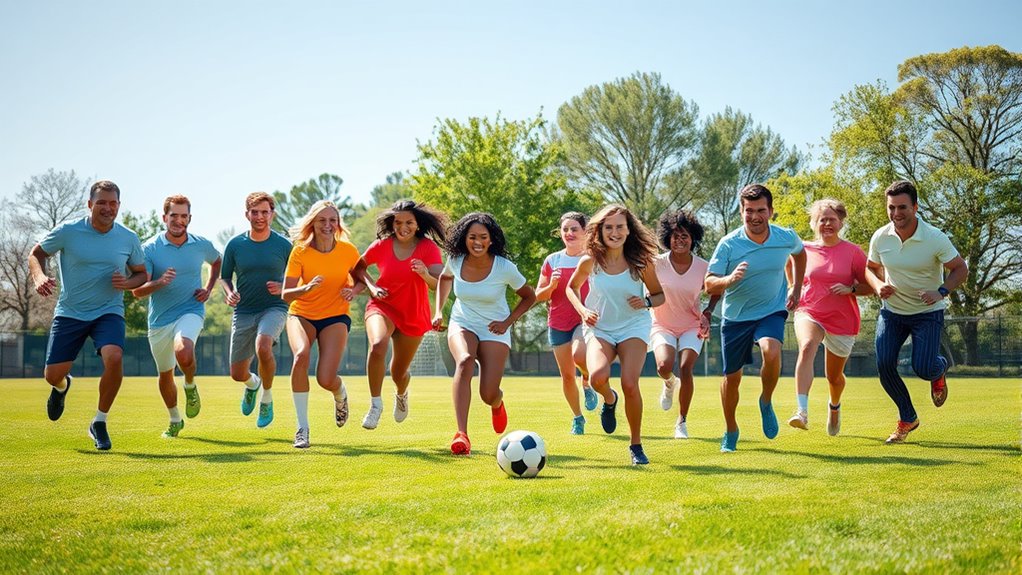 team sports improve health