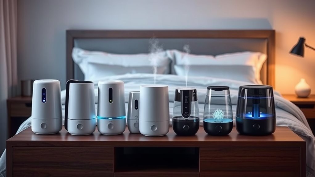 top humidifiers for bedroom