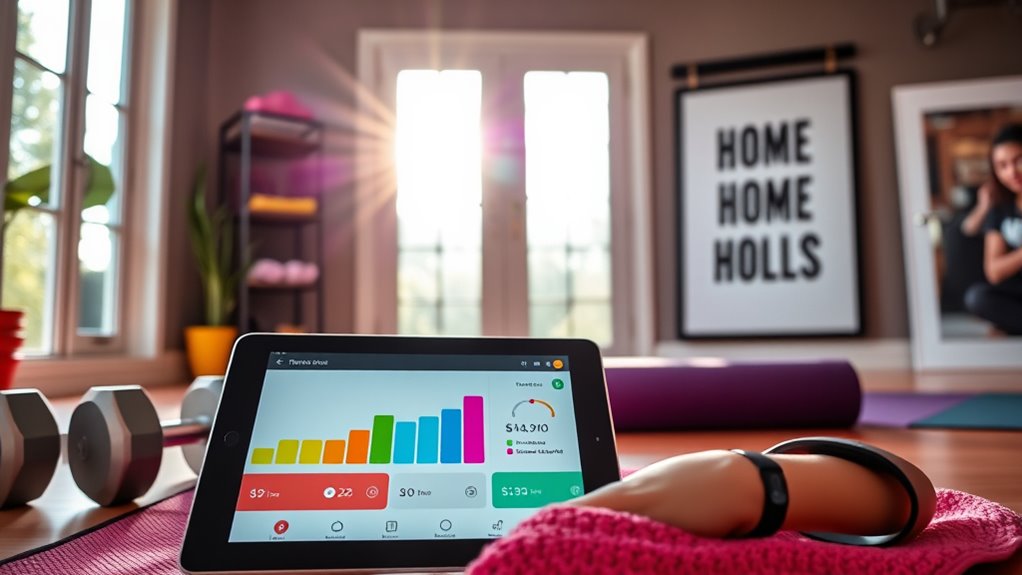 use apps to stay motivated