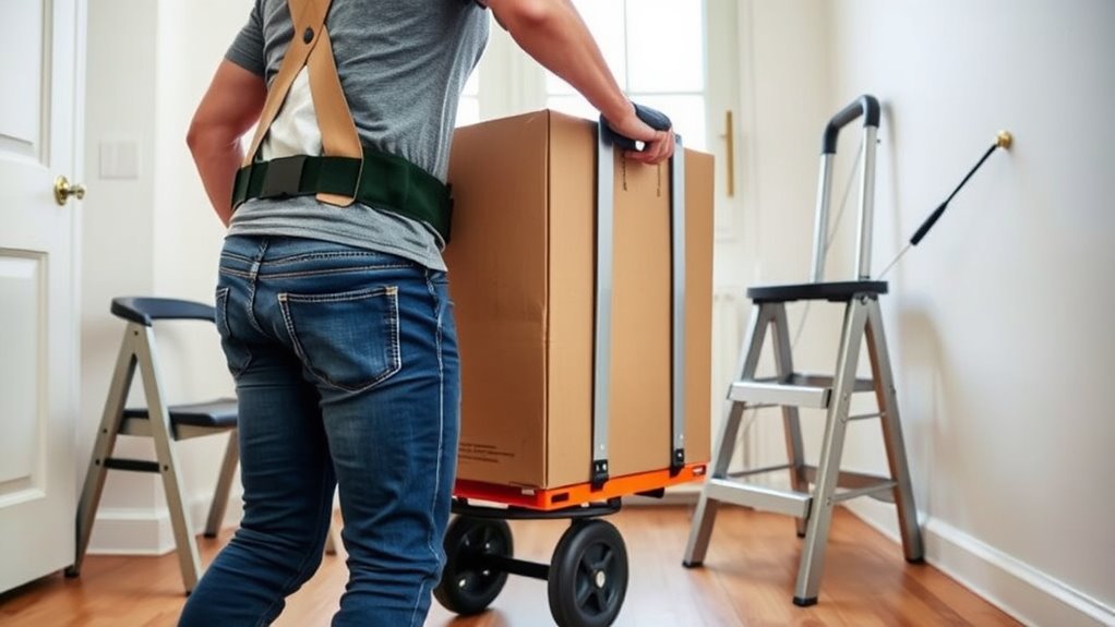 use proper lifting equipment