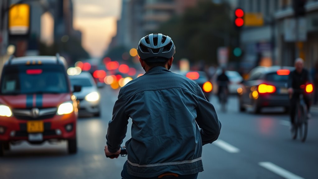 use reflective safety gear