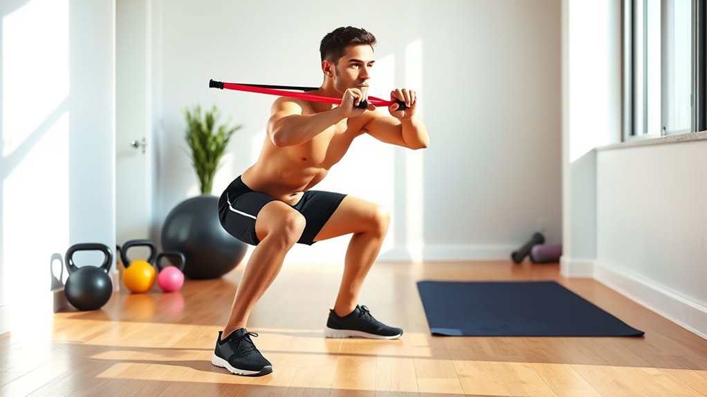 bodyweight and plyometric exercises