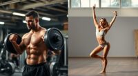 building strength versus toning