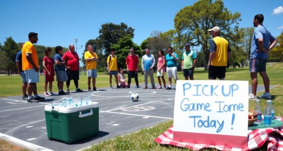 coordinate community sports event