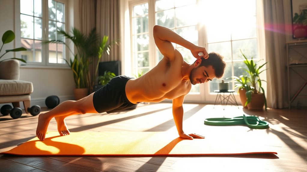 core strength boosts overall stability