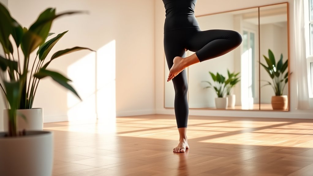 core strength improves balance