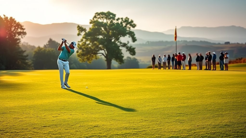 golf etiquette and course care