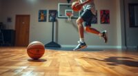 home basketball dribbling exercises