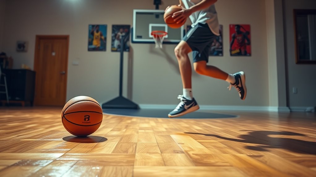 home basketball dribbling exercises