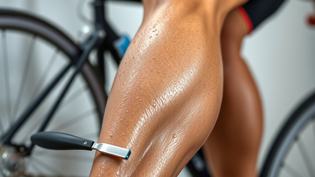 leg shaving benefits for cyclists