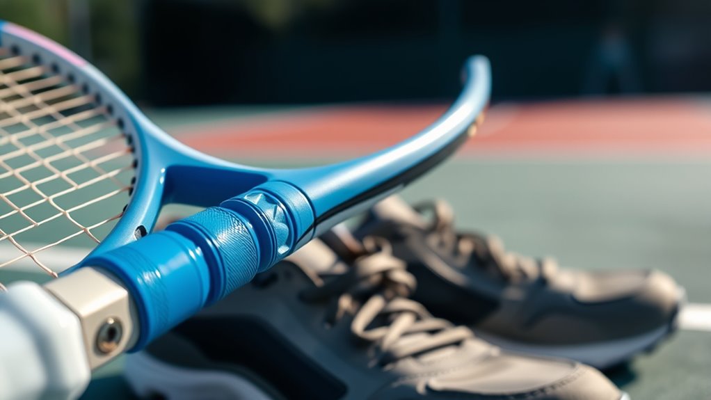 maintain grip and string health