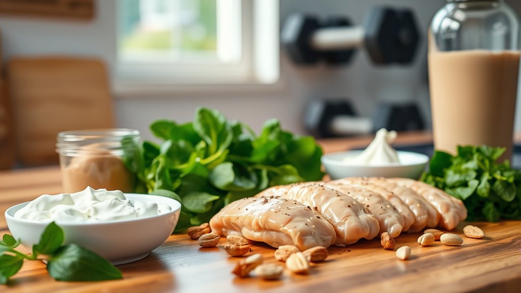 protein fuels muscle growth