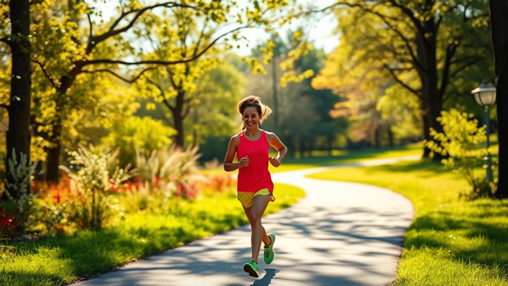 running boosts mental well being