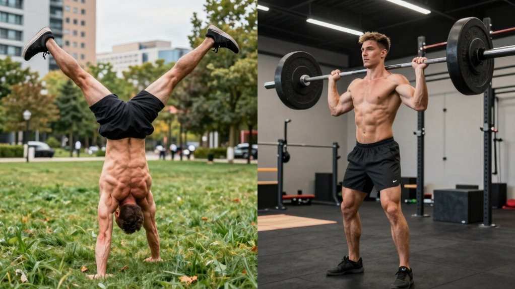 bodyweight vs weights
